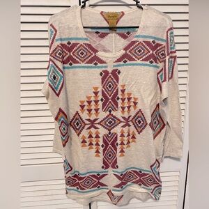 Wrangler Aztec sweater sz L